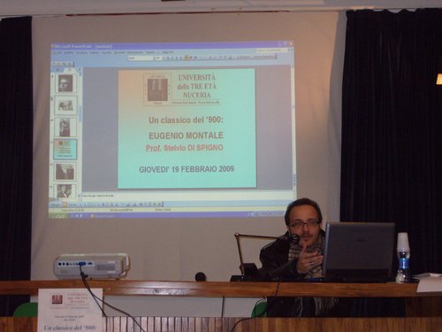 Il poeta Prof. Stelvio Di  SPIGNO-Un classico del '900 Eugenio Montale.jpg